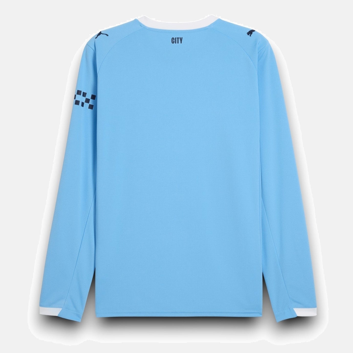 Manchester City Player Home Jersey 2025/26 Long Sleeve