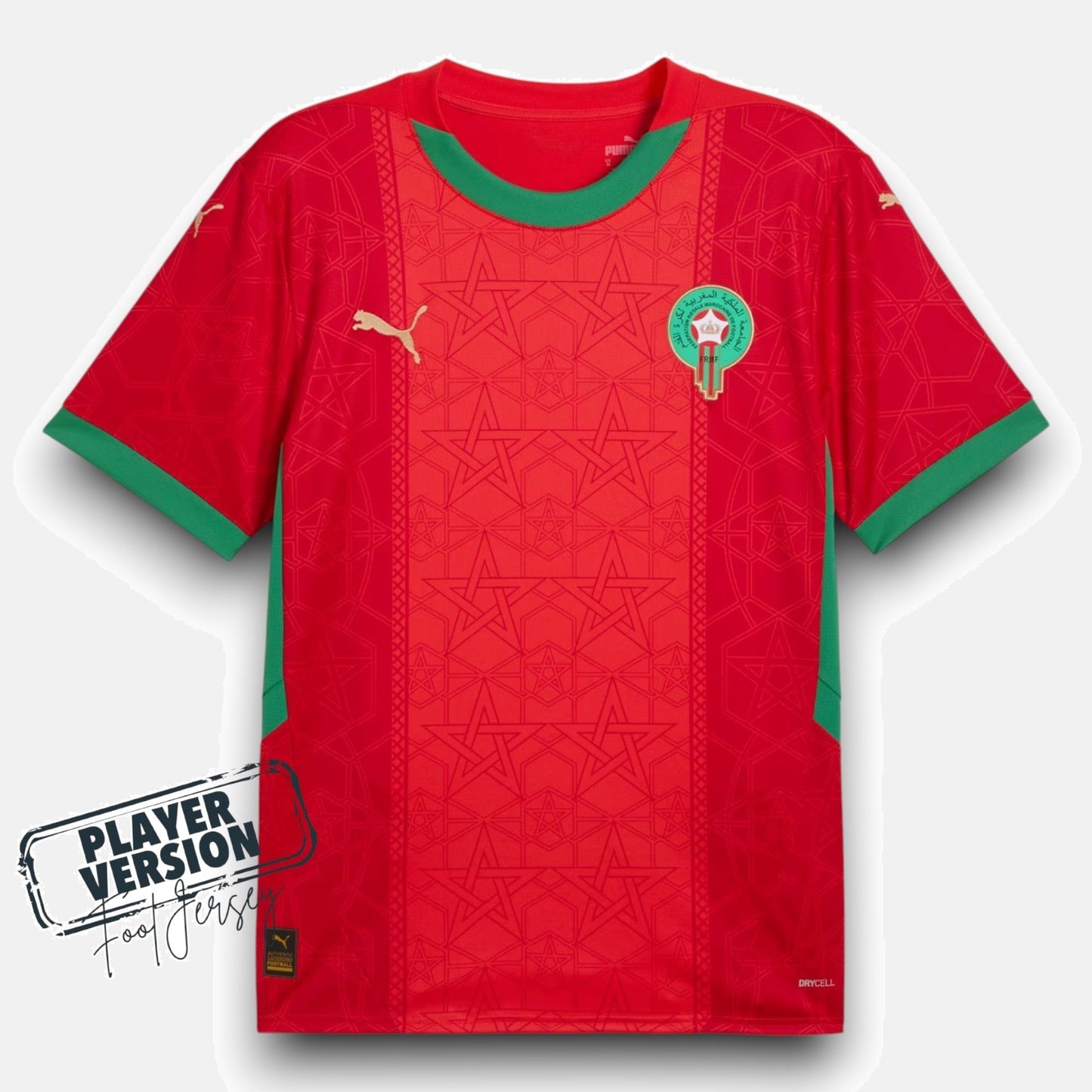 Morocco Home Jersey 2025 - Player Version