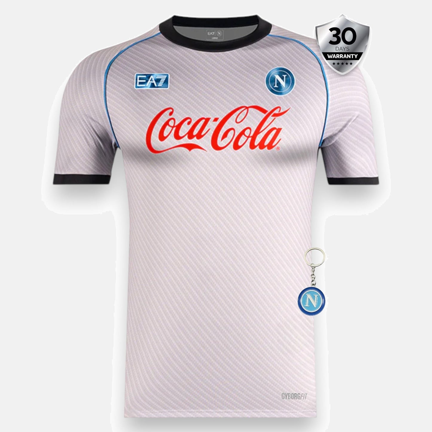 Napoli White/Silver Training Jersey 2025/26