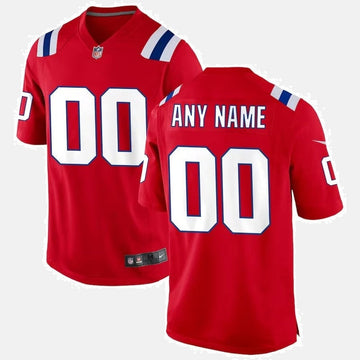 Patriots - Alternate Custom NFL Jersey - Red