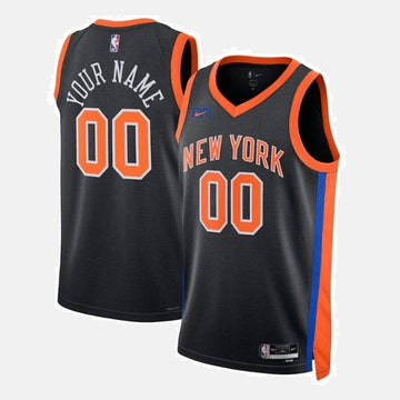 New York Knicks Unisex 2023 NBA Jersey - City Edition - Black