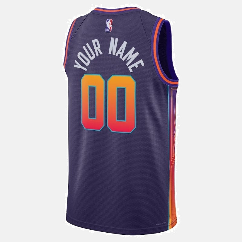 Phoenix Suns Unisex 23/24 NBA Jersey - Purple - City Edition