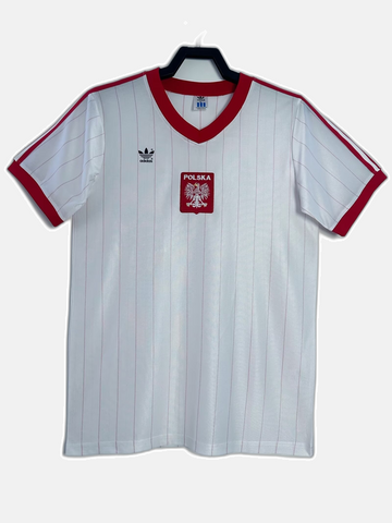 Poland 1982 I Home Jersey - Retro Version