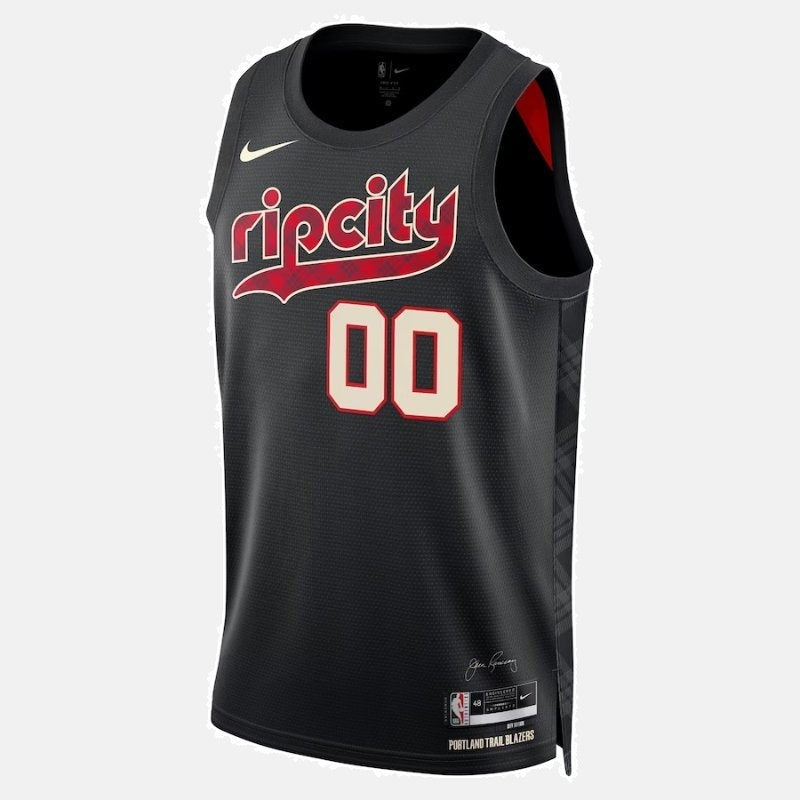 Portland Trail Blazers Unisex 23/24 NBA Jersey - Black - City Edition