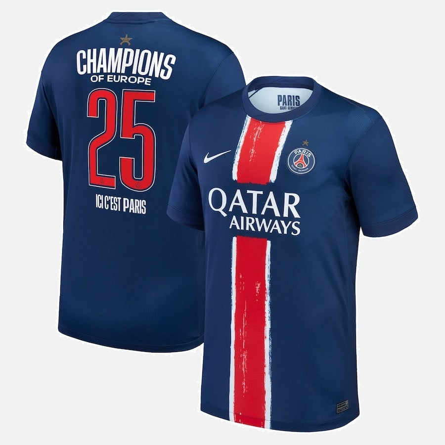 PSG 2025 European Champions 1 Star Jersey