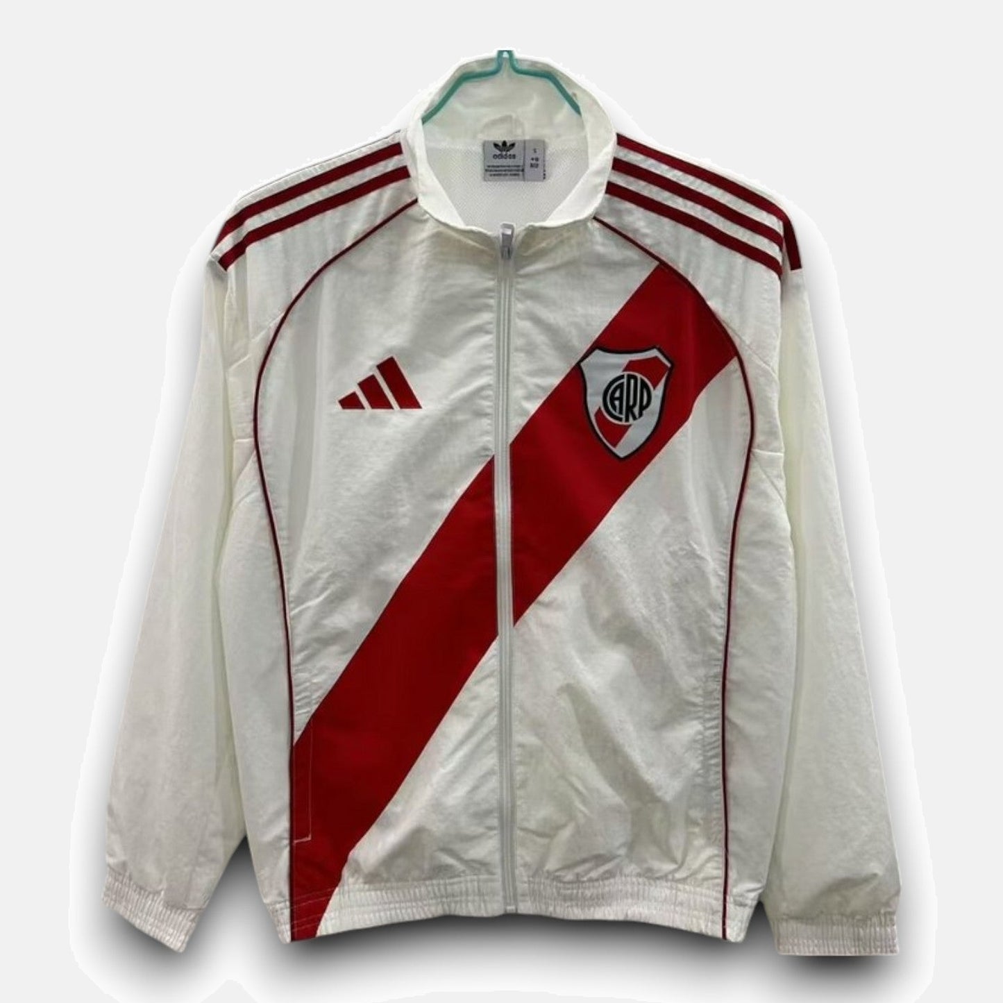 River Plate Windbreaker White