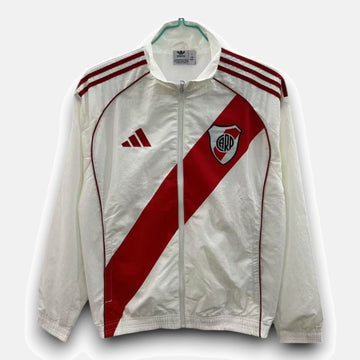 River Plate Windbreaker White