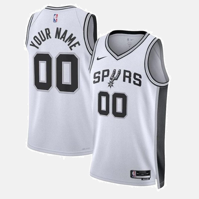 San Antonio Spurs Unisex 2023 White NBA Jersey - Association Edition