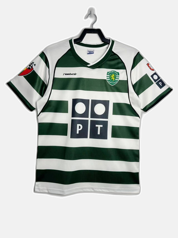 Sporting Lisbon 01/03 I Home Jersey - Retro Version