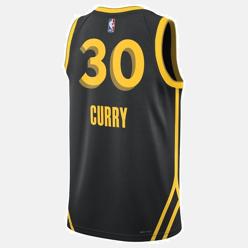Stephen Curry Golden State Warriors Unisex 23/24 NBA Jersey - Black - City Edition