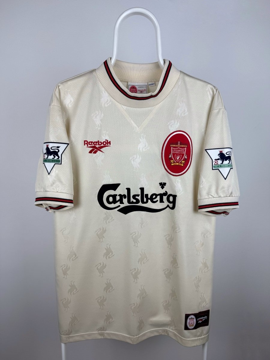 Steve McManaman - Liverpool 1996/97 udebane trøje 🏴󠁧󠁢󠁥󠁮󠁧󠁿