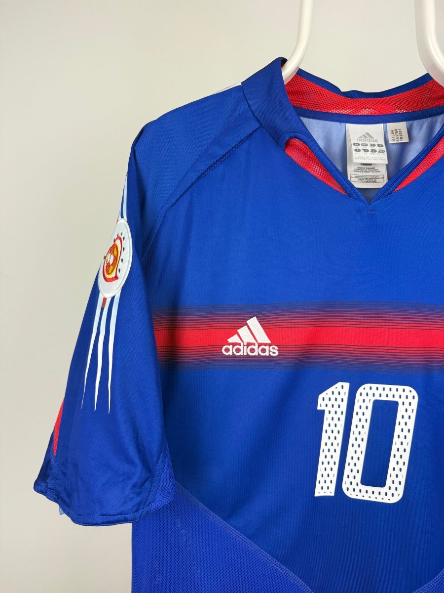 Zinedine Zidane - France 2004 home shirt 🇫🇷